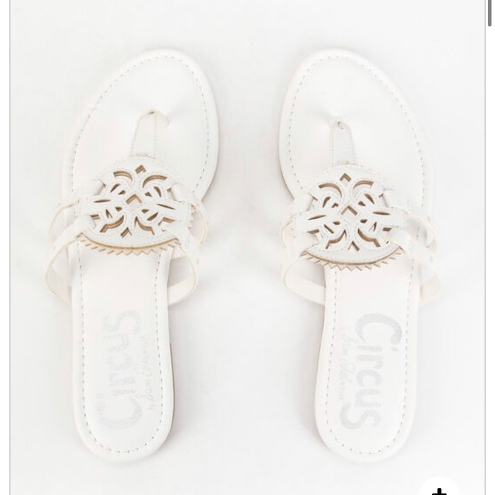 NWT CIRCUS by Sam Edelman canyon white sandals